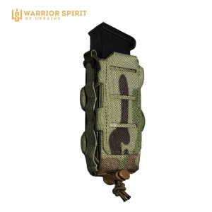 Підсумок під двухрядний пістолетний магазин Warrior Spirit WS-PM2 Multicam